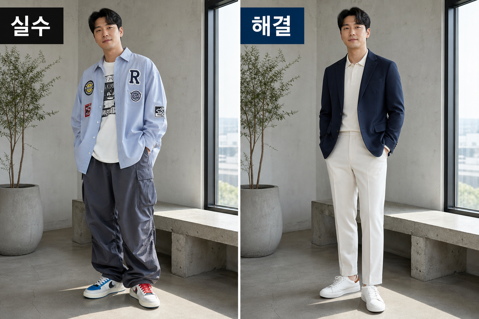 30대 남자 패션 실수 피하는 실전 가이드