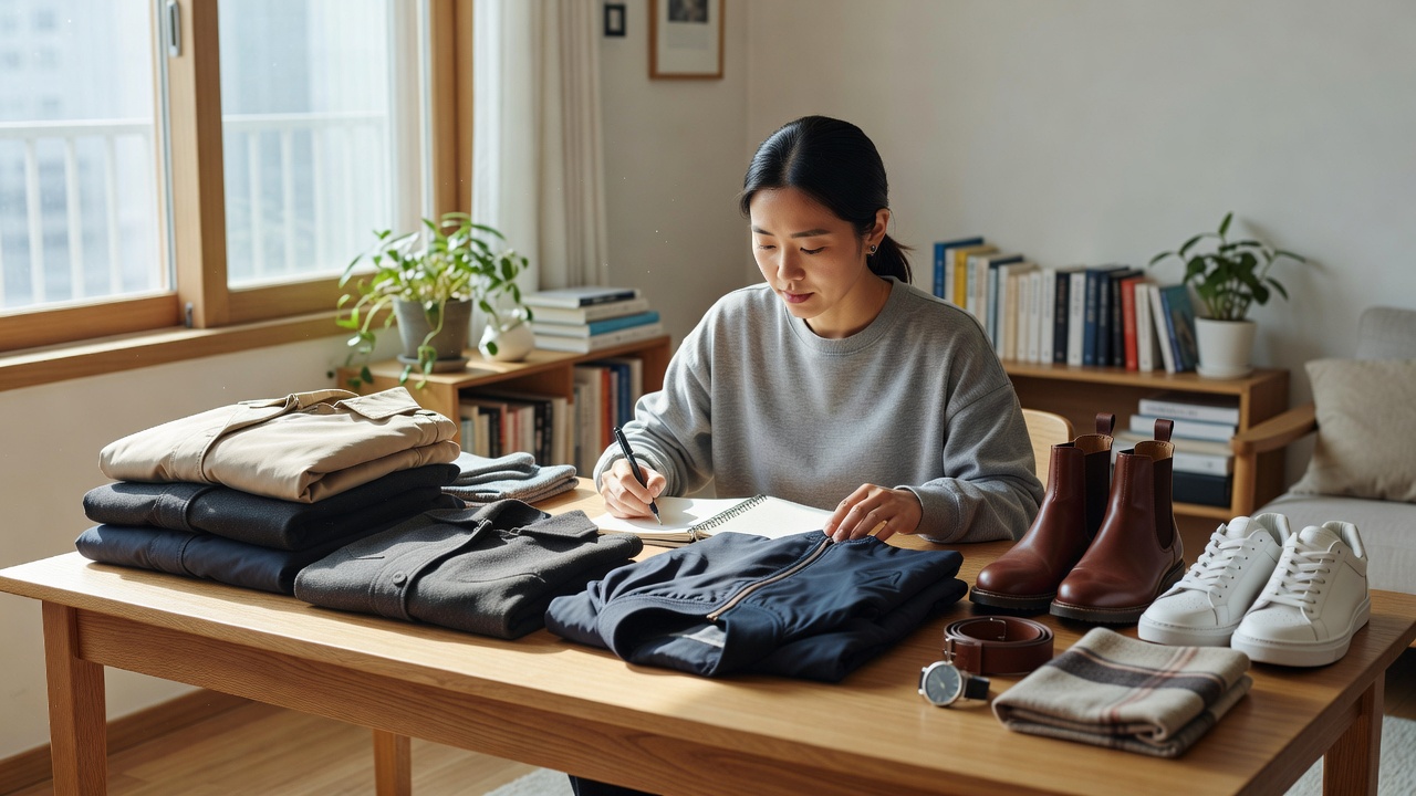 30대 데이트룩 계절별 아이템을 정리한 목차 이미지