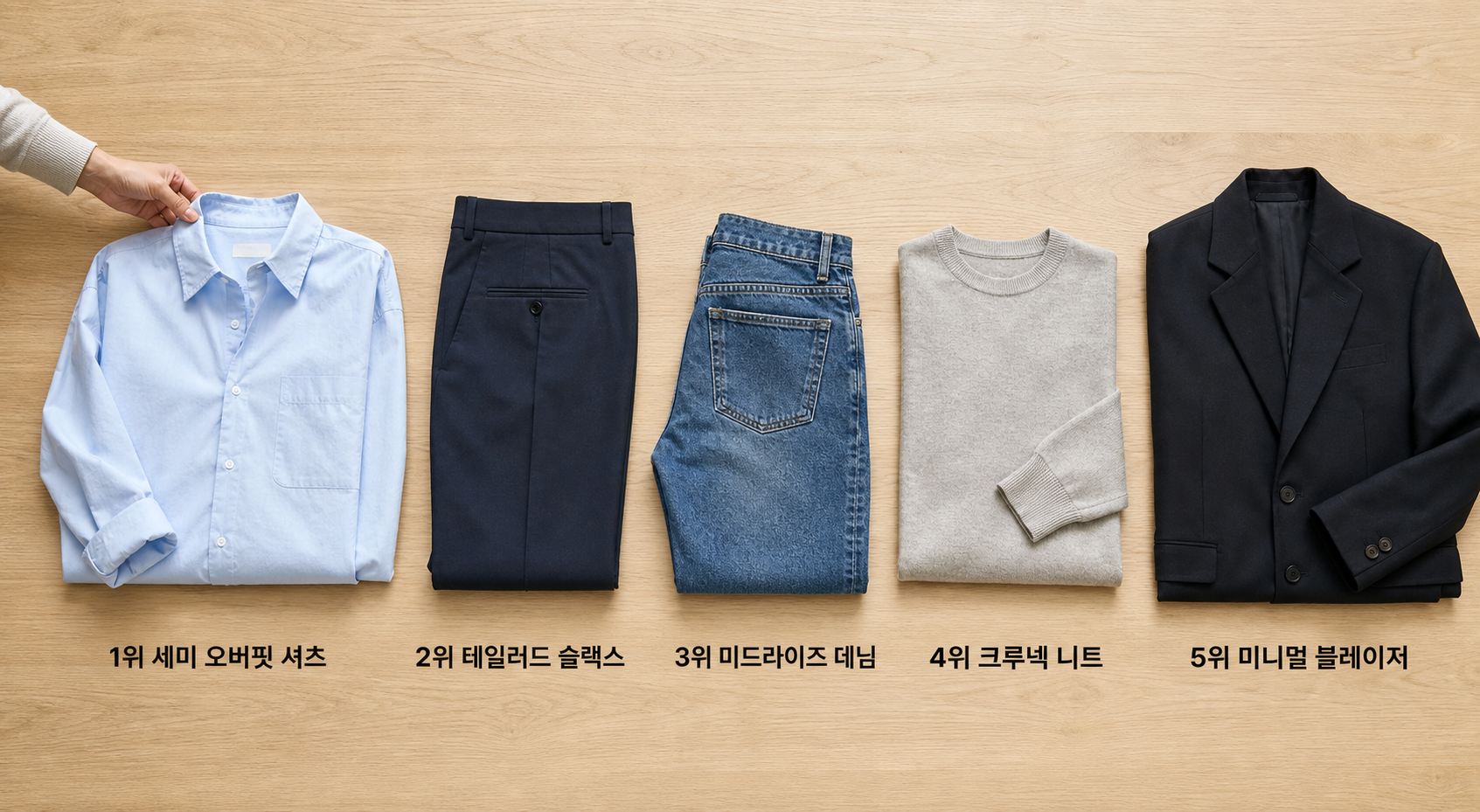 30대 패션으로 5년 젊어 보이는 기본 아이템 정리